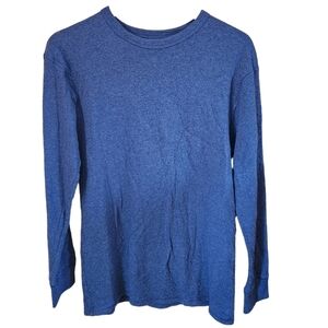 Champion blue long-sleeve base layer  pull-on sweater